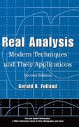 Real Analysis: Modern Techniques and Their Applications: 40 (Pure and Applied Mathematics: A Wiley Series of Texts, Monographs and Tracts) (en Inglés)