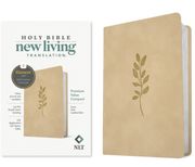 NLT Premium Value Compact Bible, Filament Enabled (Leatherlike, Ivory Vine) (en Inglés)