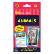Animals Flash Cards: 54 Flash Cards (en Inglés)