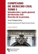 Compendio de Derecho Civil Tomo i: Introducción y Parte General del Derecho Civil. Derecho de la Persona (Manuales)