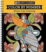 Color by Number: Stress-Free Coloring (en Inglés)