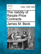 the validity of resale price contracts (en Inglés)