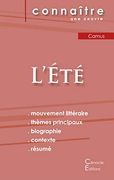 Fiche de Lecture L'été de Albert Camus (Analyse Littéraire de Référence et Résumé Complet) (Éditions du Cénacle) (en Francés)