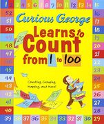 curious george learns to count from 1 to 100 (en Inglés)