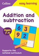 Collins Easy Learning Age 7-11 -- Addition and Subtraction Ages 7-9: New Edition (en Anglais)