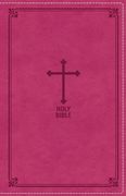Nkjv, Deluxe Gift Bible, Leathersoft, Pink, red Letter Edition, Comfort Print (en Inglés)