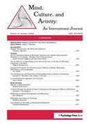 Ragnar Rommetveit: His Work and Influence: A Special Issue of Mind, Culture, and Activity (en Inglés)