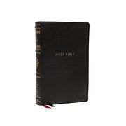 Nkjv, Personal Size Reference Bible, Sovereign Collection, Genuine Leather, Black, red Letter, Comfort Print: Holy Bible, new King James Version 