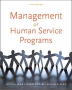 Management of Human Service Programs (sw 393T 16- Social Work Leadership in Human Services Organizations) 