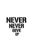 Never Never Give Up (en Inglés)