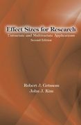 effect sizes for research