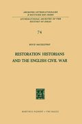 Restoration Historians and the English Civil War (en Inglés)