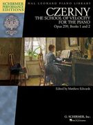 Czerny - School of Velocity, Op. 299: Schirmer Performance Editions Book Only (en Inglés)
