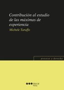 Contribución al estudio de las máximas de experiencia