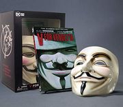 (Yayas)V for Vendetta Book & Mask set (en Inglés)