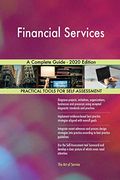 Financial Services a Complete Guide - 2020 Edition (en Inglés)