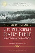the charles f. stanley life principles daily bible,new american standard bible