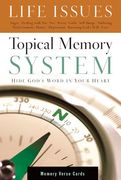 Topical Memory System Life Issues Memory Verse Cards (en Inglés)