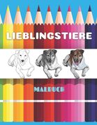 Lieblingstiere - Malbuch (en Alemán)