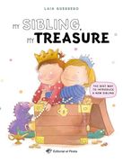 My Sibling, my Treasure: Álbum Ilustrado en Inglés en Letra Mayúscula Para Nuevos Hermanos; Gestionar la Llegada de un Hermano;  Con un Juego de Buscar y Encontrar Objetos!