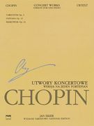 Concert Works for Piano and Orchestra: Version for One Piano Chopin National Edition Vol. Xiva (en Inglés)