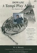 w.a. mozart: concerto for horn and orchestra kv 412/514 (386b): version for horn in d and horn in f [with cd] (en Inglés)