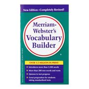 Merriam-Webster's Vocabulary Builder (en Inglés)
