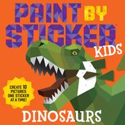 Paint by Sticker Kids: Dinosaurs (en Inglés)