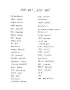Last Day, First Day: Collected letters to one President on his last day in office, and another on his first. (en Inglés)