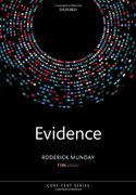 Evidence (Core Texts Series) (en Inglés)
