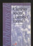 Cambio Social Cambio Moral