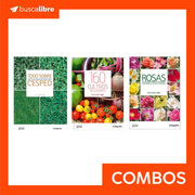 PACK 3X2 160 cultivos de la huerta + todo sobre cesped+rosas