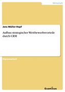 Aufbau Strategischer Wettbewerbsvorteile Durch crm (en Alemán)