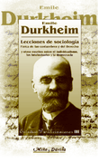 Lecciones de Sociología: Física de las Costumbres y del Derecho, y Otros Escritos Sobre el Individualismo, los Intelectuales y la Democracia