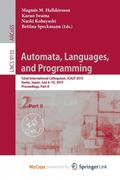 Automata, Languages, and Programming. 42nd International Colloquium, ICALP 2015, Kyoto, Japan, July 6-10, 2015, Proceedings, Part II
