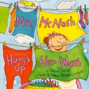 Mrs. Mcnosh Hangs up her Wash