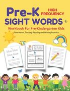 Pre-K Sight Words: A Pre-K Workbook For Kids Age 3-5 (en Inglés)