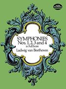 symphonies nos. 1,2,3 and 4 in full score (en Inglés)