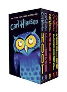 Hiaasen 5-Book Trade Paperback box Set: Hoot; Flush; Scat; Chomp; Squirm 