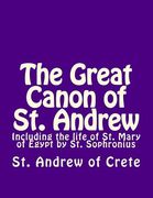 The Great Canon of St. Andrew of Crete (en Anglais)