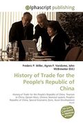history of trade for the people's republic of china (en Inglés)