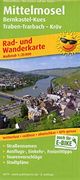 Middle Moselle, Cycling and Hiking map 1: 25,000 (en Alemán)