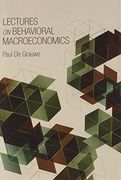 lectures on behavioral macroeconomics