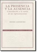 La presencia y la ausencia. ContribuciÃ n a la teorÃa de las representaciones