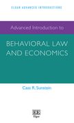 Advanced Introduction to Behavioral Law and Economics