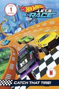 Hot Wheels Let's Race: Catch That Tire! (Level #1 Reader ) (en Inglés)