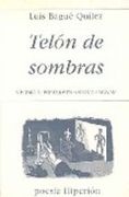 Telón de sombras (Poesía Hiperión)