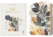 Nlt Wide Margin Bible, Filament Enabled Edition (Red Letter, Leatherlike, Autumn Leaves): Dayspring Signature Collection 