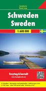 Suède : 1/600 000 (Road Maps)