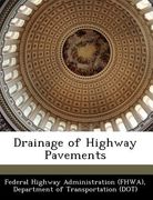 drainage of highway pavements (en Inglés)
